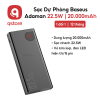 Sạc dự phòng Baseus 20.000mAh sạc nhanh 22.5W có cổng ra type C 3 sdp baseus 225w 20000mah scaled
