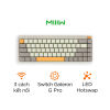 Bàn phím cơ không dây Xiaomi Miiiw ART Z680 - LED GRB - Host Swap 6 ban phim co xiaomi