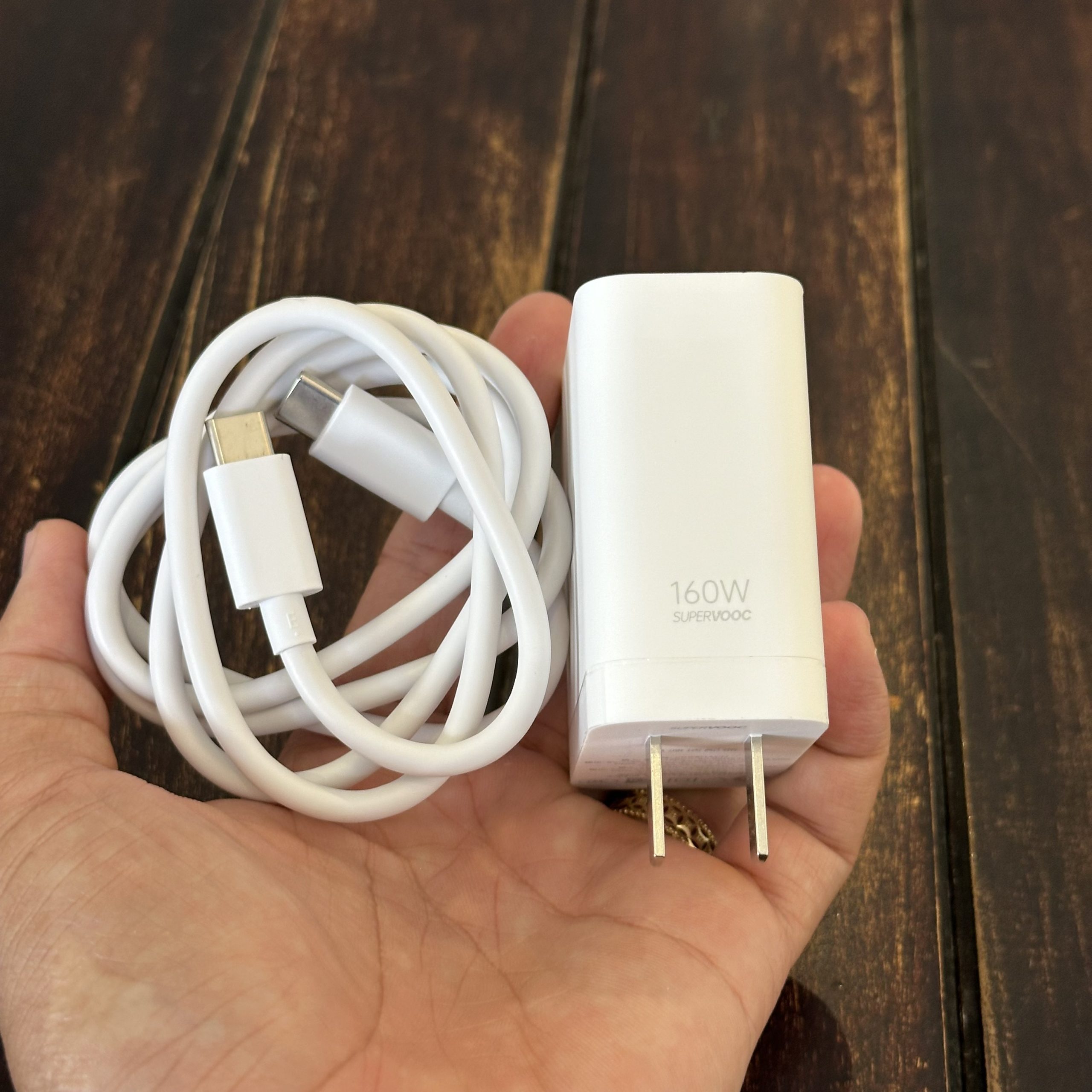 Bộ sạc 160W supper VOOC siêu nhanh bo sac 160w