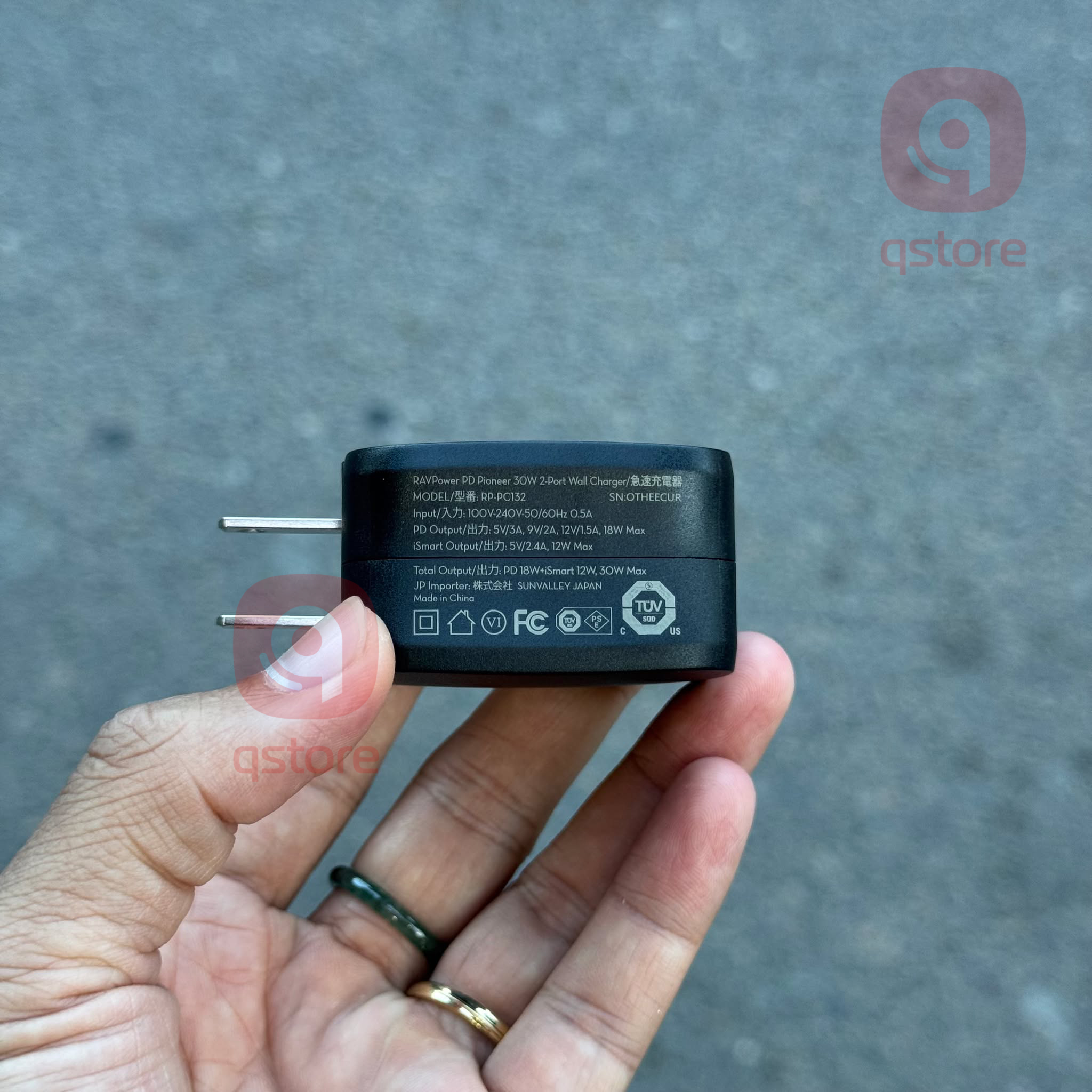 Củ Sạc Nhanh RavPower 2 Cổng 30W RP-PC132 7 cu sac nhanh ravpower 2 cong 3