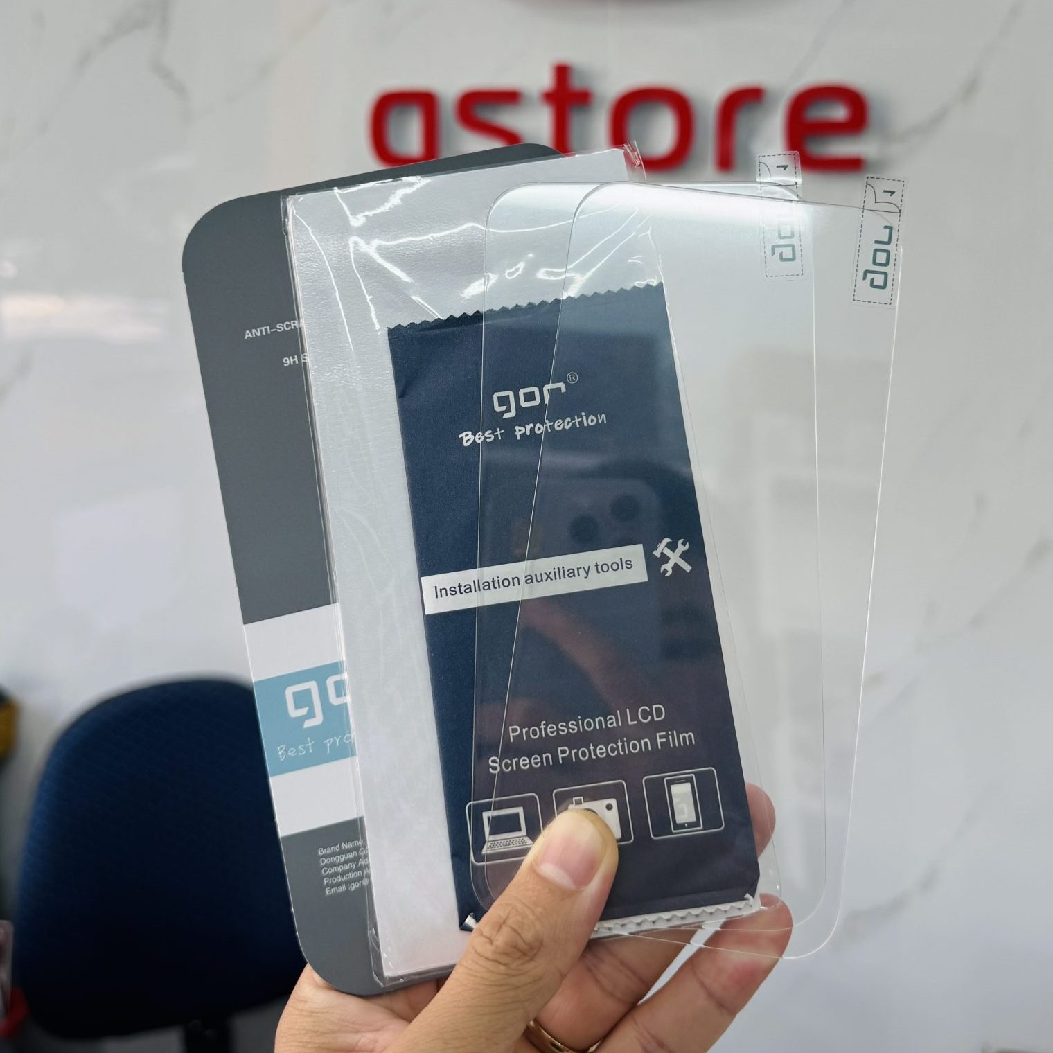 Kính Cường Lực Không Viền iPhone 16 Promax Chính Hãng Gor 5 kinh gor ip 15 16prm scaled e1754920456916